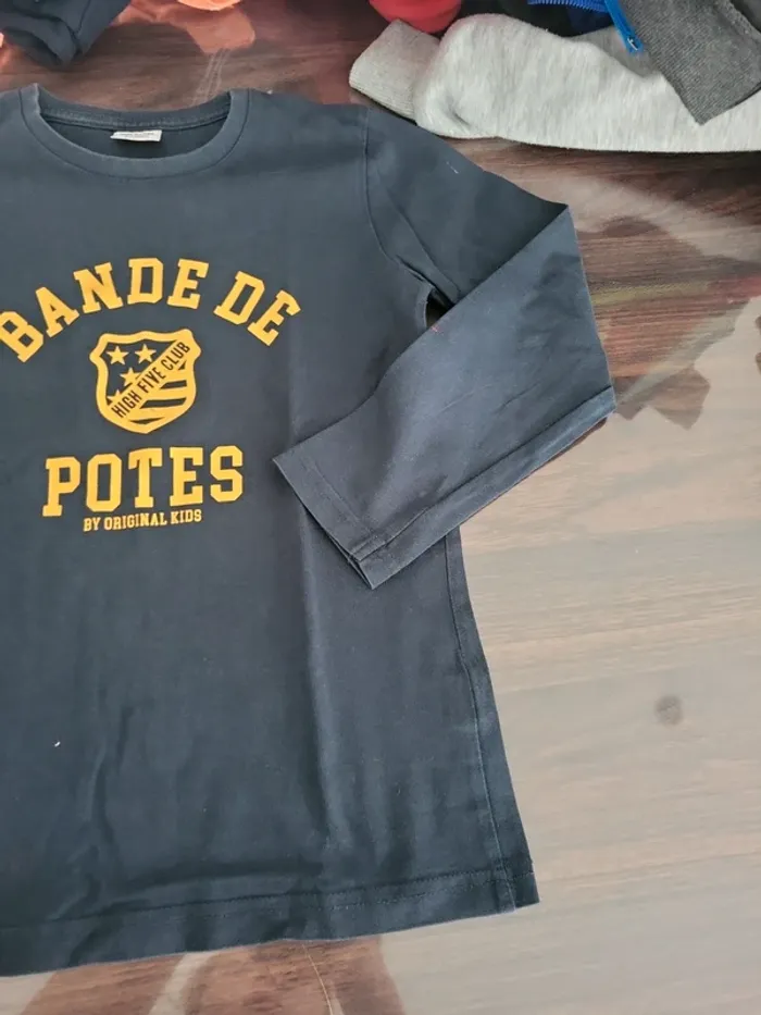 Tee shirt tape a l oeil 8 ans 128cm - photo numéro 4