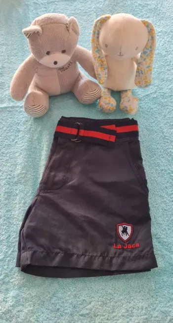 🧸 Short avec ceinture garçon 4 ans 🧸