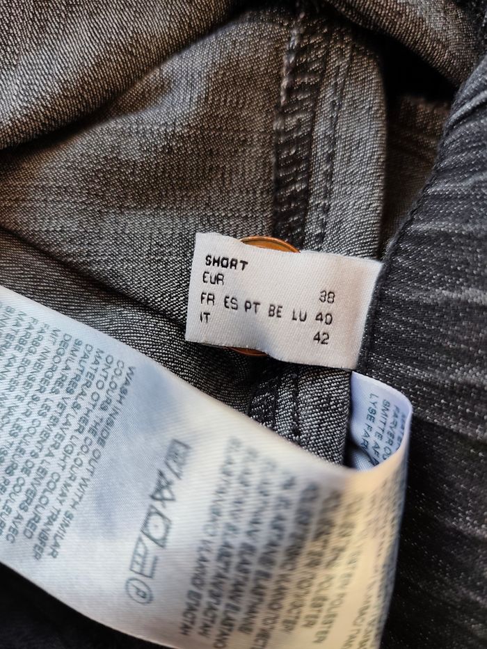 Jegging gris foncé stretch taille 38 C&A - photo numéro 3