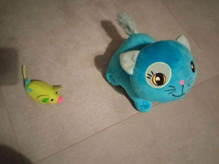 Jouet: chat Yaki + souris - photo numéro 3