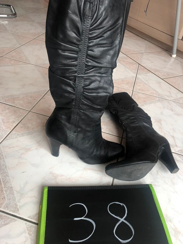 Bottes en cuir pointure 38 5th avenue