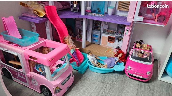 Maison de barbie de rêve, camping car  ... - photo numéro 3