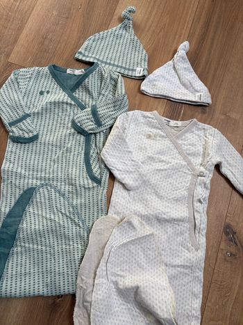 Lot de deux pyjamas d’emmaillotage