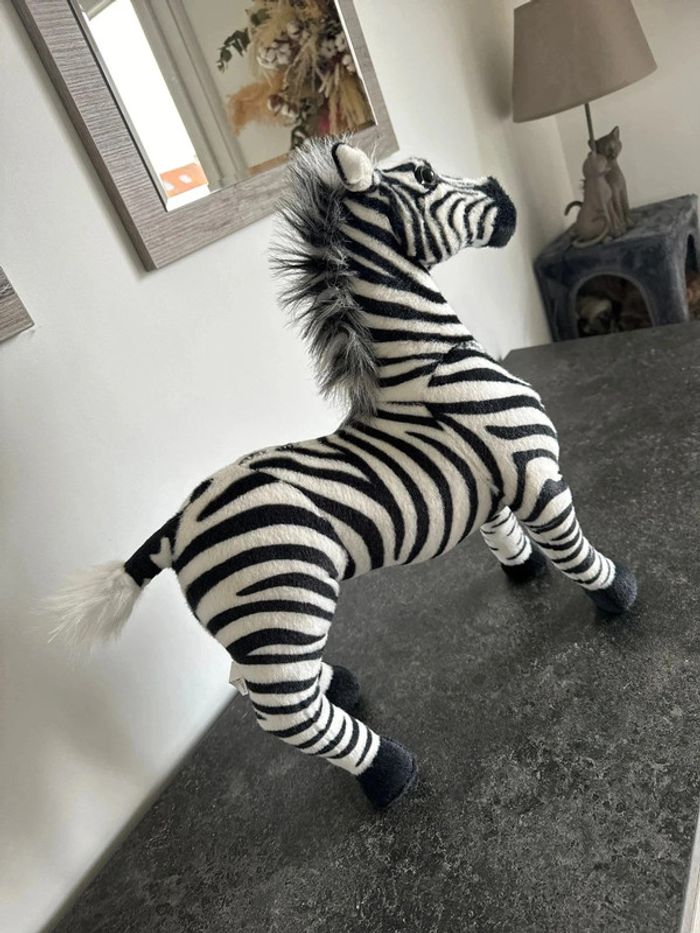 Peluche zèbre neuve - photo numéro 3