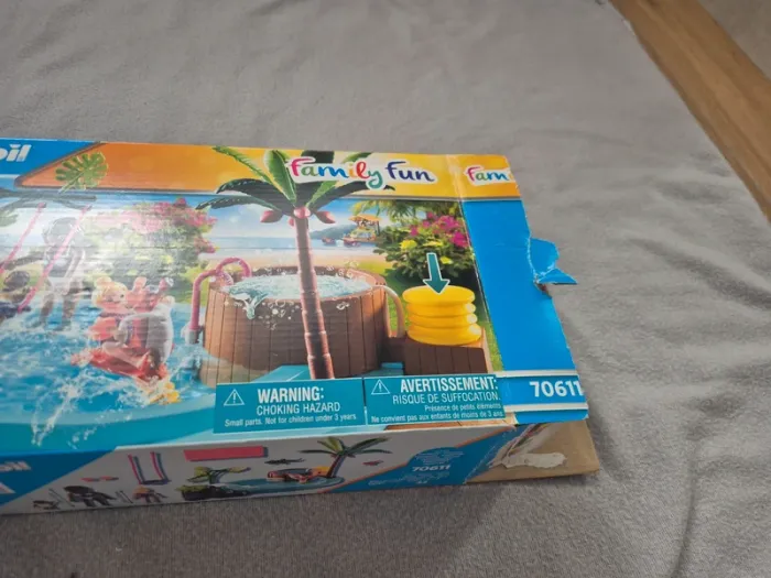 Playmobil famille fun 70611 piscine - photo numéro 3