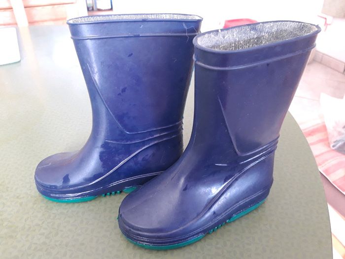 Paire bottes caoutchouc