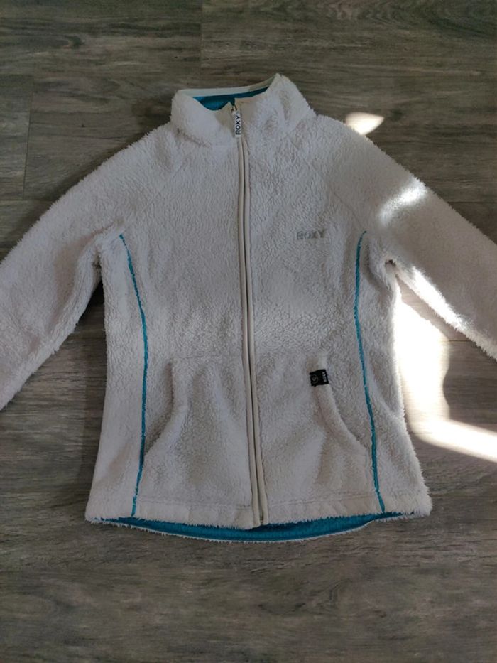 Manteau veste fausse fourrure Roxy taille S - photo numéro 2