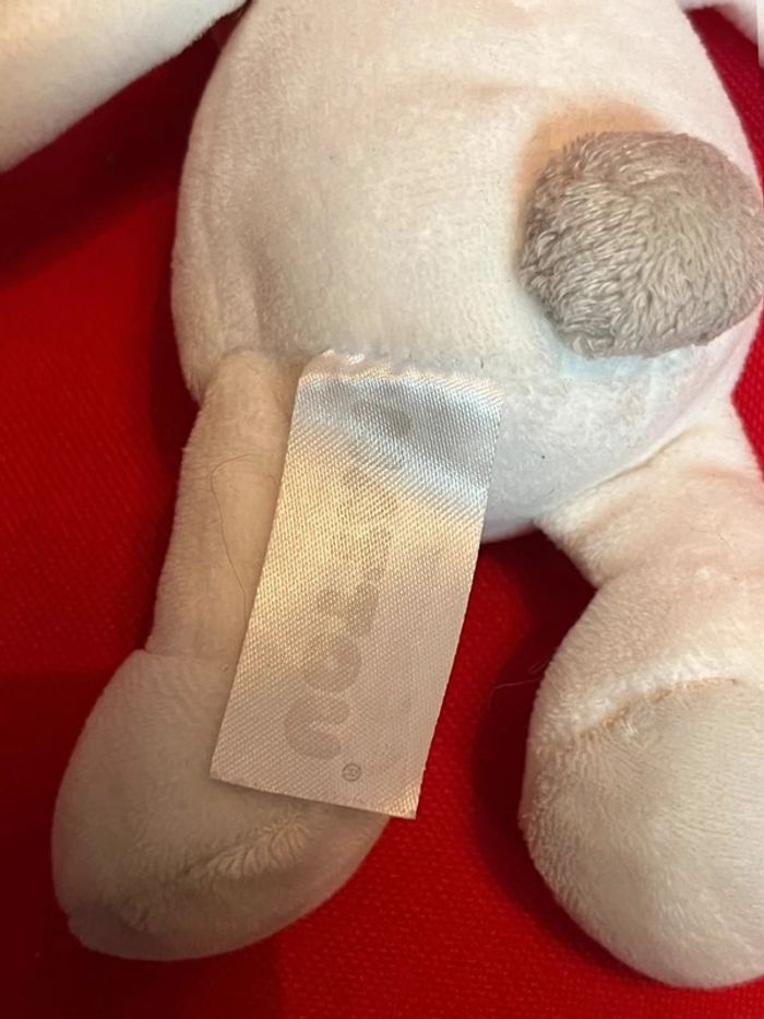Peluche hochet doudou Nattou Mia le lapin - photo numéro 5