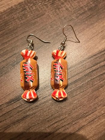 Boucles d’oreilles Twix