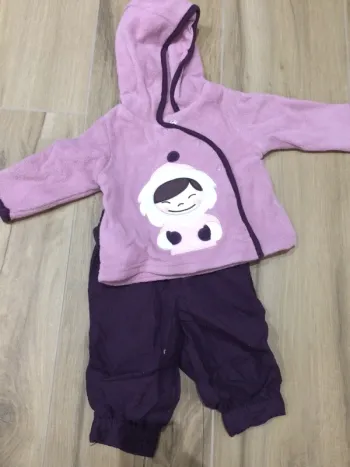 Survêtement polaire fille 3mois