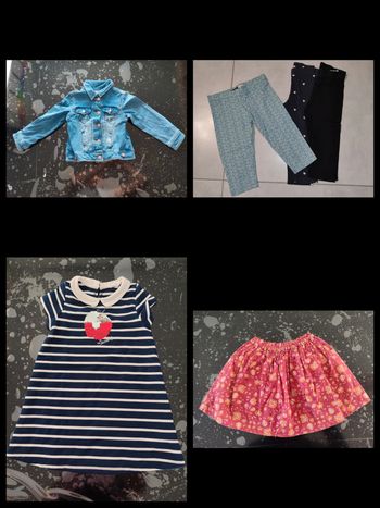 Lot de vêtements fille 