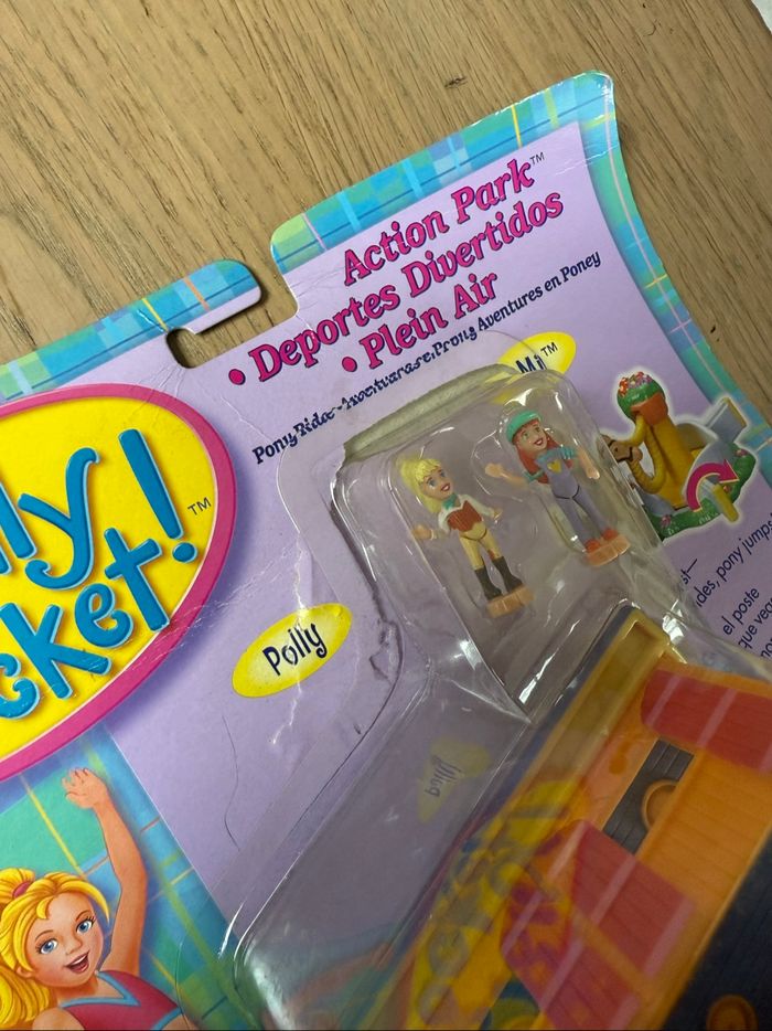 Polly Pocket Pony Ride 1998 – Complet -Action Park – Neuf sous blister RARE - photo numéro 5