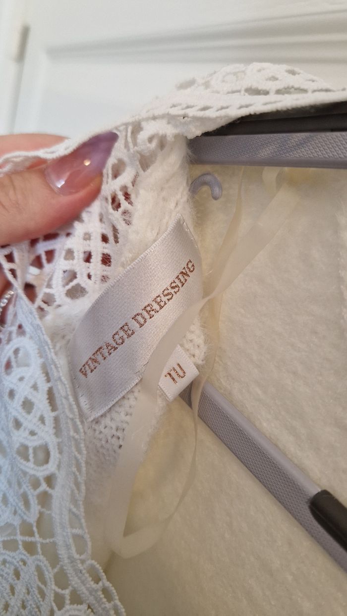 Robe pull blanche - photo numéro 3