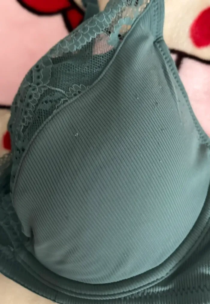 Soutien gorge bleu/vert - photo numéro 4