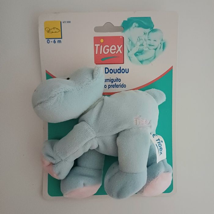 Doudou hippopotame tigex