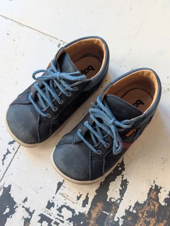 Chaussures en cuir bleu Bopy – Taille 23 - Modèle Zavo
