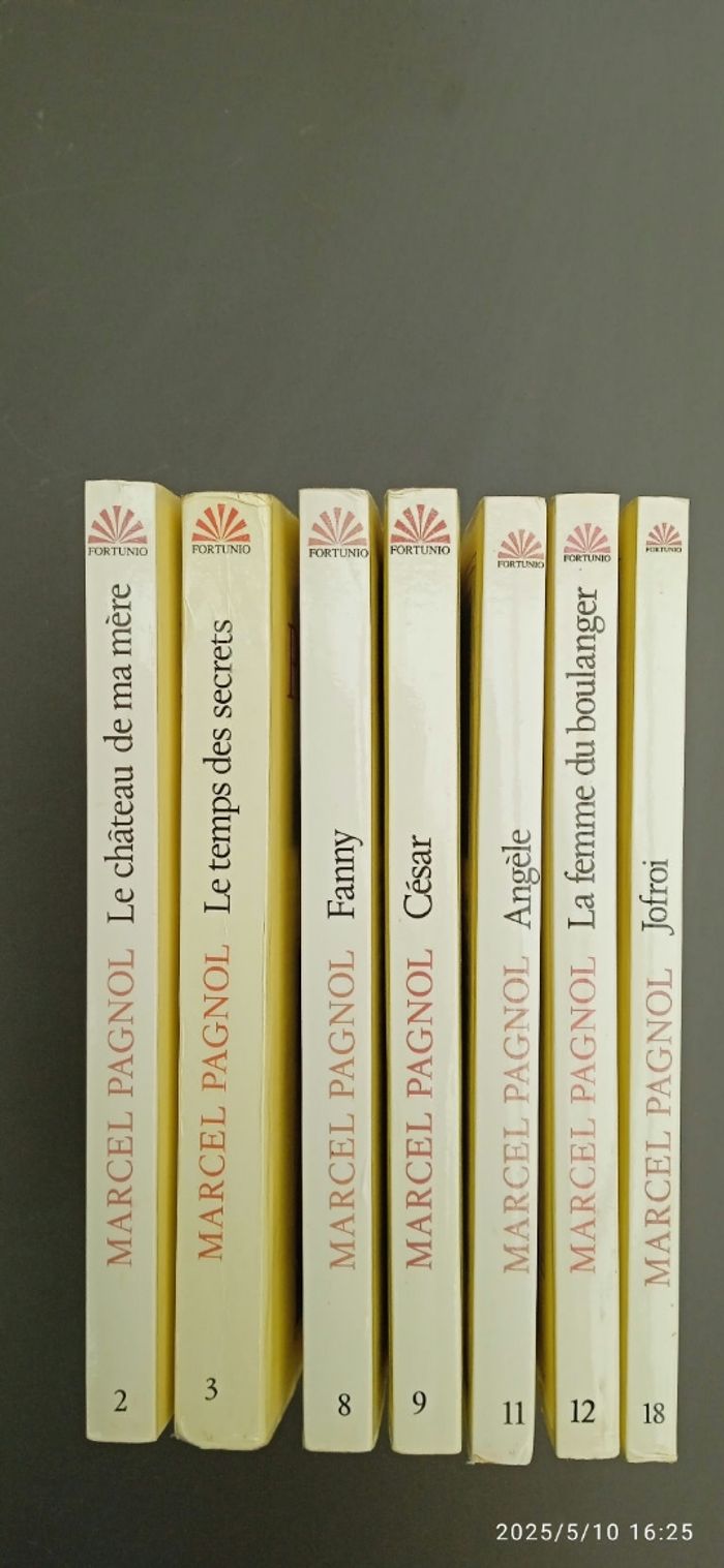 Livres de Marcel PAGNOL