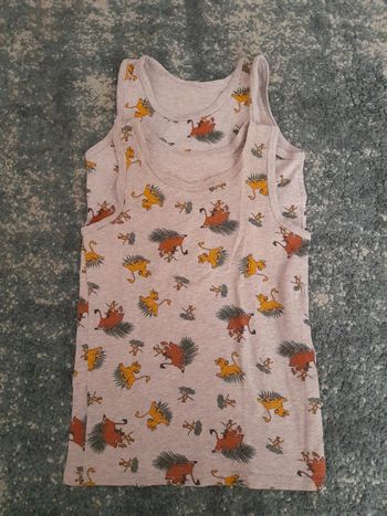 Débardeur le roi lion jumeaux