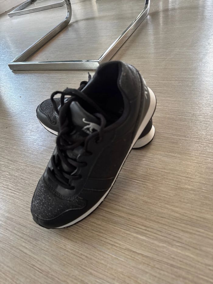 Basket airness noir pailleté argent taille 38 - photo numéro 3