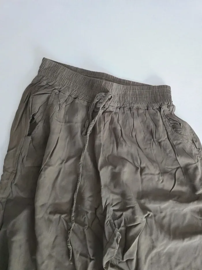Pantalon fluide kaki - photo numéro 2