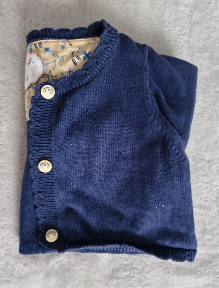 Gilet court bleu celeste - 9M - Sergent Major (TBE) - photo numéro 5