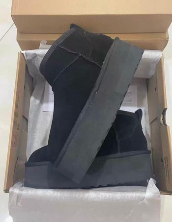 Ugg Classic Plateau Schwarz 39