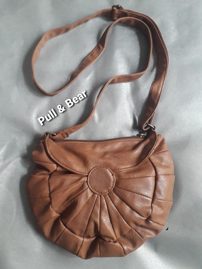Petit sac bandoulière Camel Pull & Bear