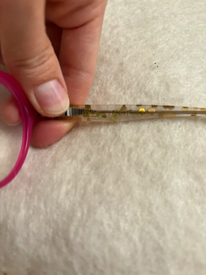 Lunettes paname tronche de cake rose et dorées - photo numéro 5