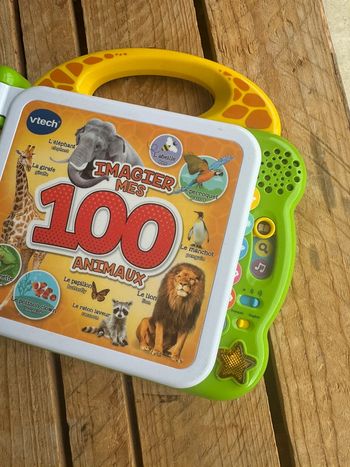 Imagier les 100 animaux vtech