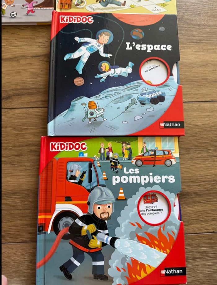 Lot livres mes p’tits docs et kididoc - photo numéro 4