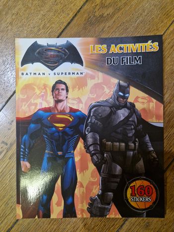 Livre batman v superman, les activités du film