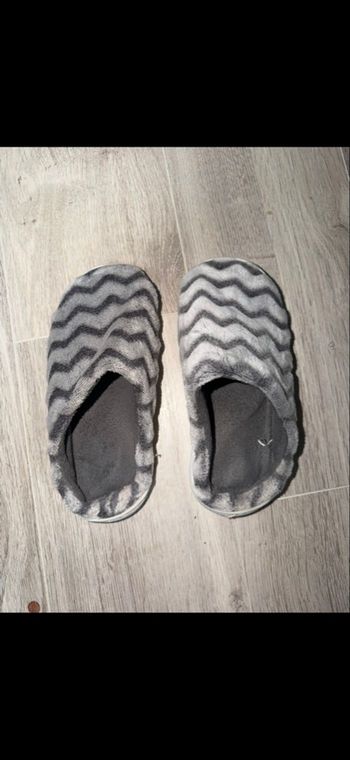 Chaussons gris