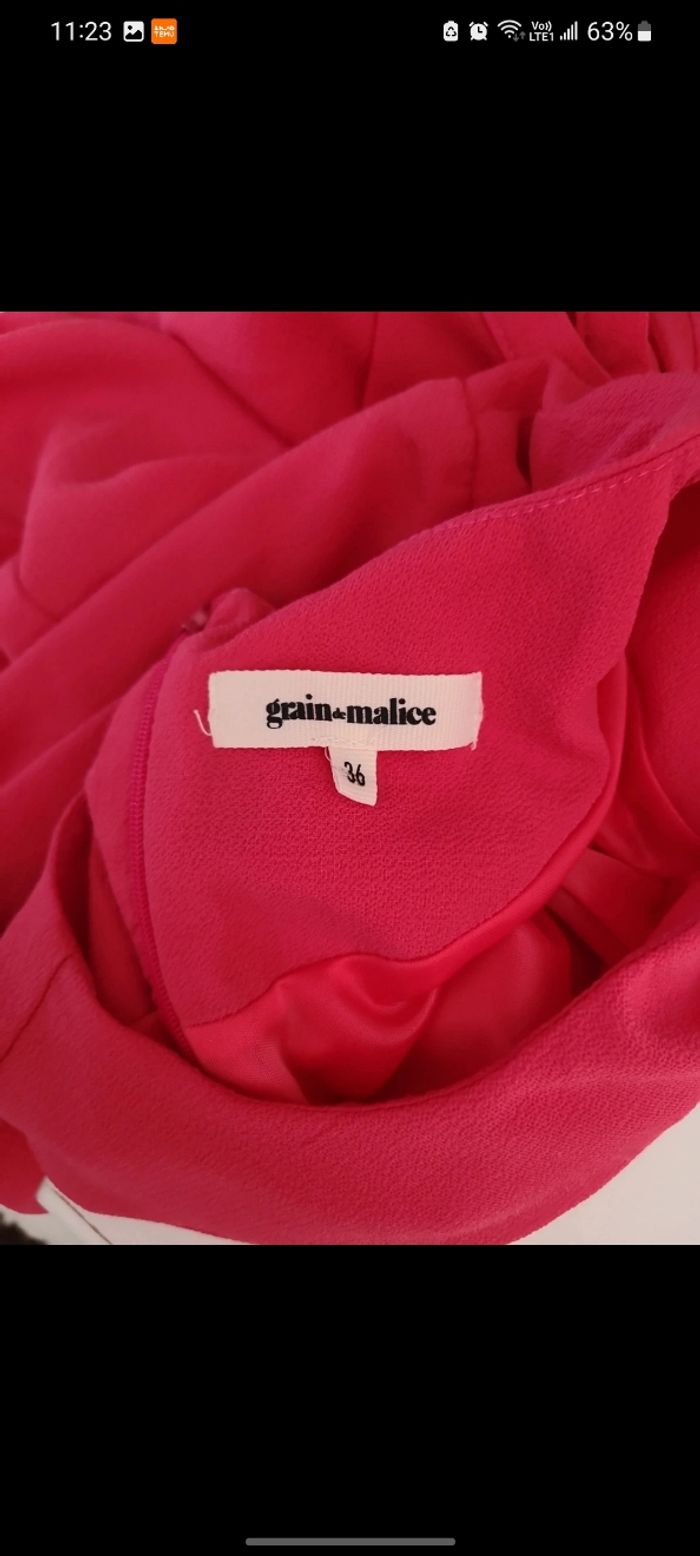Robe fuchsia Grain de Malice - photo numéro 5