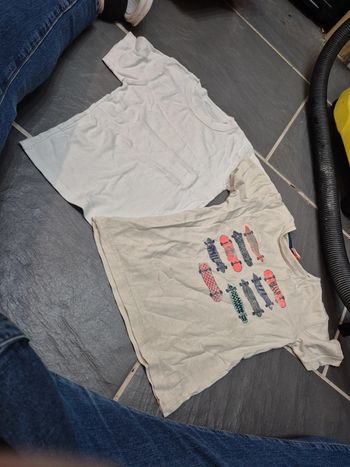 Lot de 2 t shirt