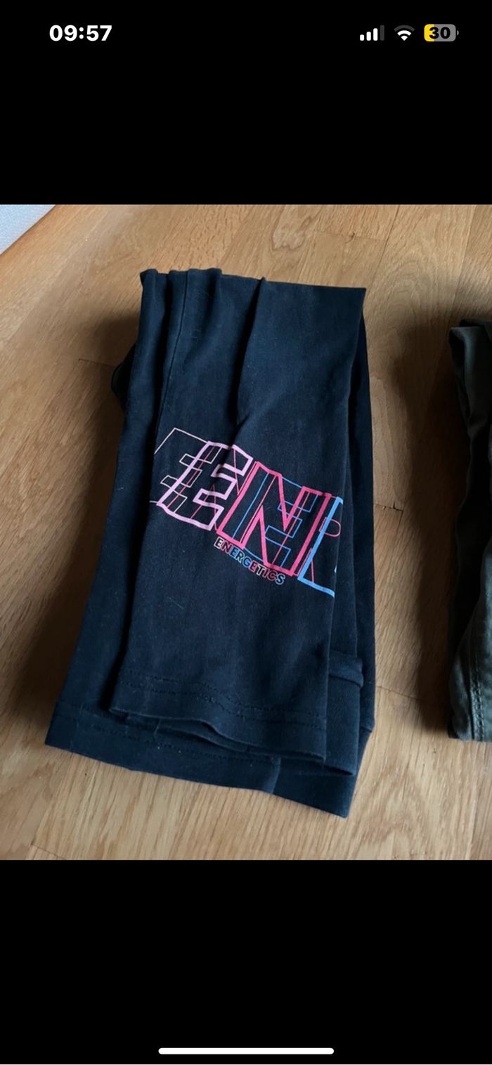 Lot de 6 pantalons et salopette fille 10 ans - photo numéro 7
