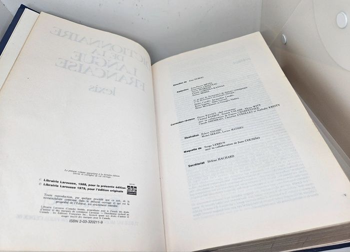 Dictionnaire de la langue Française.
Lexis.
Larousse.
En l'état. - photo numéro 8