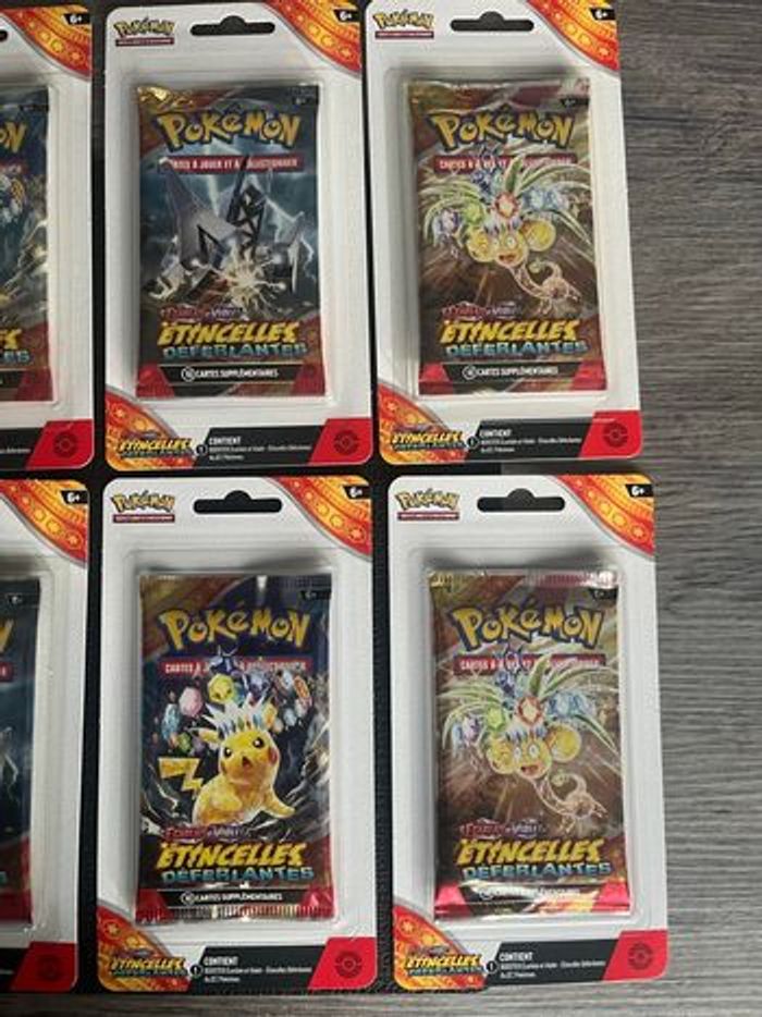 Lot de 10 boosters étincelles déferlantes sous blister - photo numéro 10