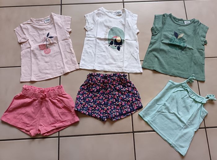 Lot vêtements été bébé fille 6 mois - photo numéro 6