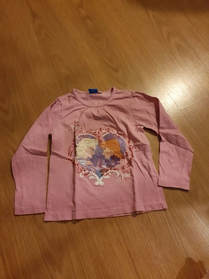 tee shirt reine des neiges Disney 4 à 5 ans