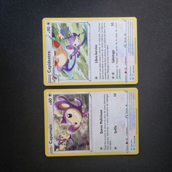 Cartes Pokemon : Famille Capumain - Origines Perdues