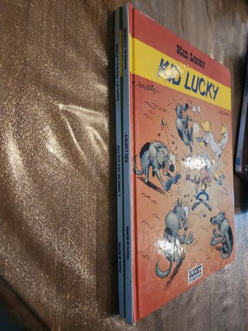 Lot de 4 bande dessinée : Lucky Luke