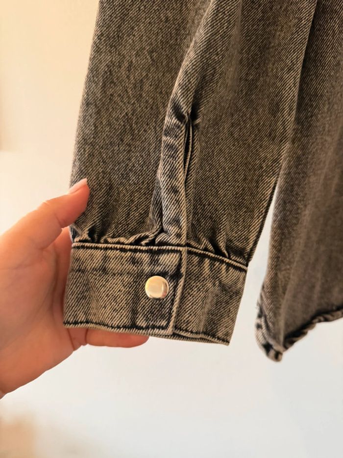 Veste en jeans grise Maison Stella & Suzie - photo numéro 8