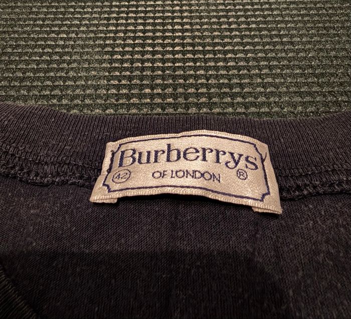 Tee Shirt femme Burberry London Taille S Noir Coton - photo numéro 3