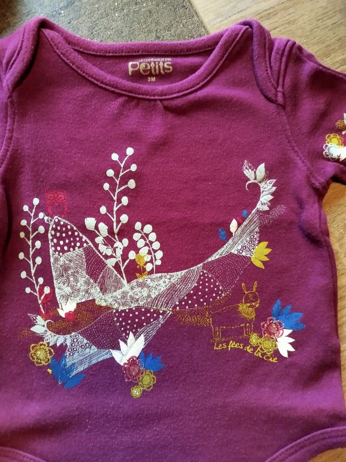 Ensemble 3 pièces taille 3 mois - photo numéro 5