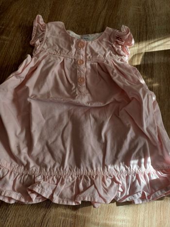 Robe rose 9 mois