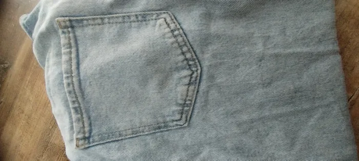 Salopette en jeans fille H&m - photo numéro 2