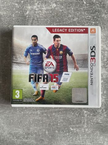 Jeu pour Nintendo 3DS, Fifa 15 en français.
