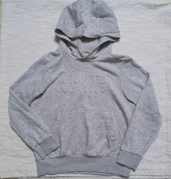 Pull sweat capuche gris unlimited gravity
