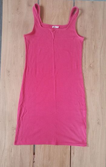 🌸 Robe moulante côtelée rose y2k 🌸 Jennyfer taille L/40 🌸
