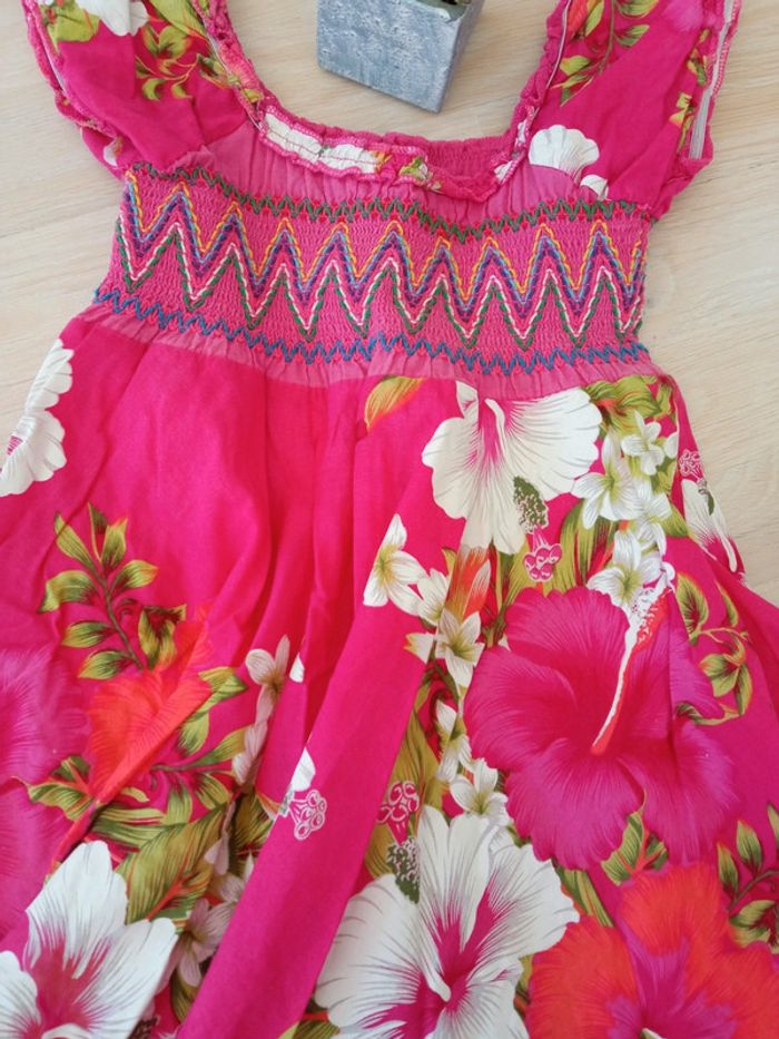 Robe longue fleurie fille 2 ans - photo numéro 2